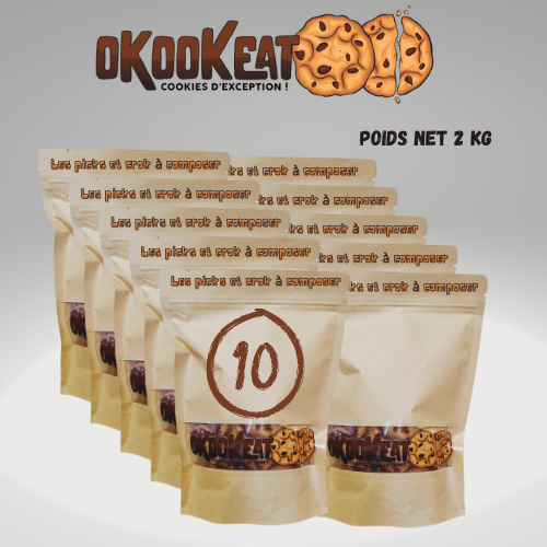 🍪Pick et Crok 10X200gr🍪 - OKOOKEAT