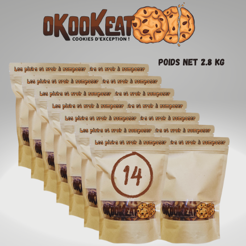 🍪Pick et Crok 14X200gr🍪 - OKOOKEAT