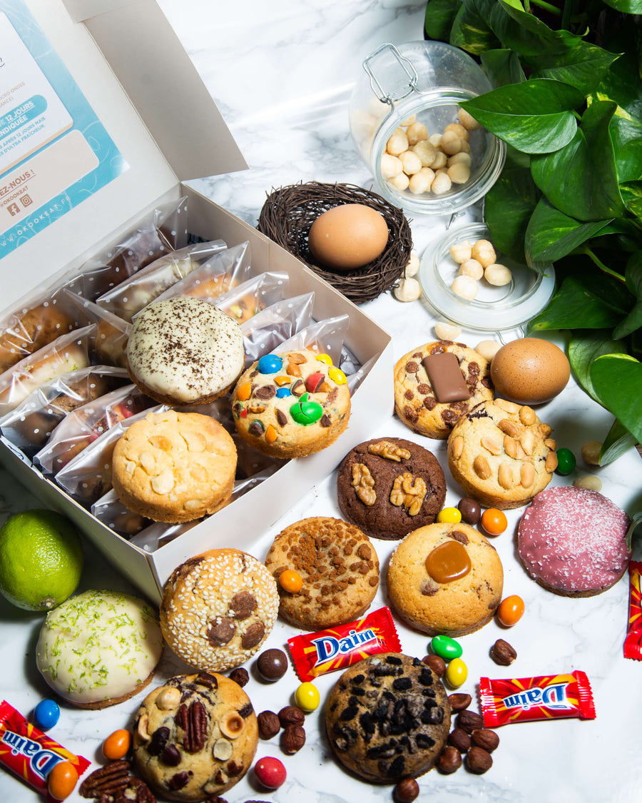Coffret de cookies OKOOKEAT