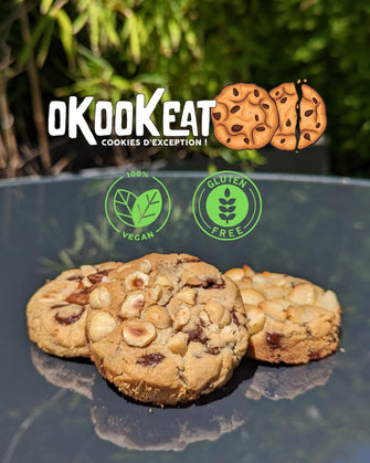 Lot Cookie Végan sans gluten - OKOOKEAT
